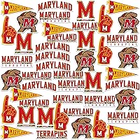 Vista 43 de Texas TECH University - Paquete variado de 50 calcomanías de vinilo grandes de lujo para laptop, botella de agua, álbumes de recortes, tableta