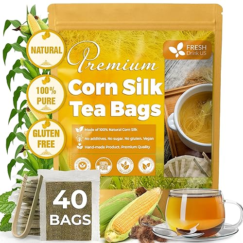 Miniatura 203 de FreshDrinkUS, 135 bolsas de té de cardo mariano premium, 100% natural y puro de semillas de cardo mariano. Té de hierbas con semillas de cardo