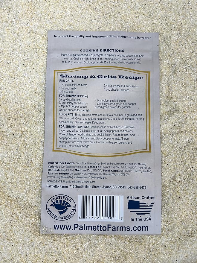 Palmetto Farms Maíz Blanco Molido en Piedra 907 g miniatura 4