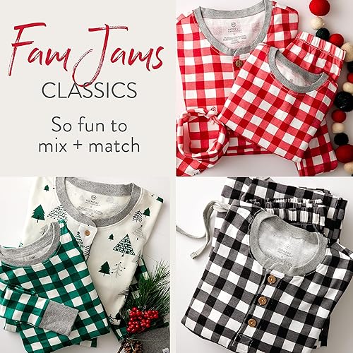 Miniatura 6 de HonestBaby - Pijamas navideñas a juego para la familia, de algodón 100% orgánico, para hombres, mujeres, niños, bebés, niñas, mascotas