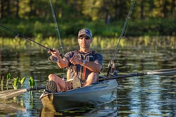 Sentinel 100X Angler Fishing Kayak - Sit-on-Top Kayak - Lightweight - 9.6 ft