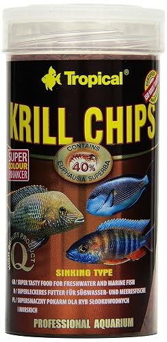 Tropical Krill Chips - Forro con Refuerzo de Color con guindilla, 1 Unidad (1 x 250 ml)