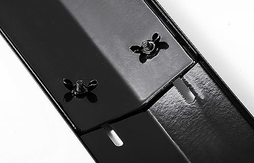 Miniatura 5 de Protector universal ajustable para placa de calor para parrilla, repuesto de barra aromatizante de acero porcelánico para parrilla de gas, tienda de