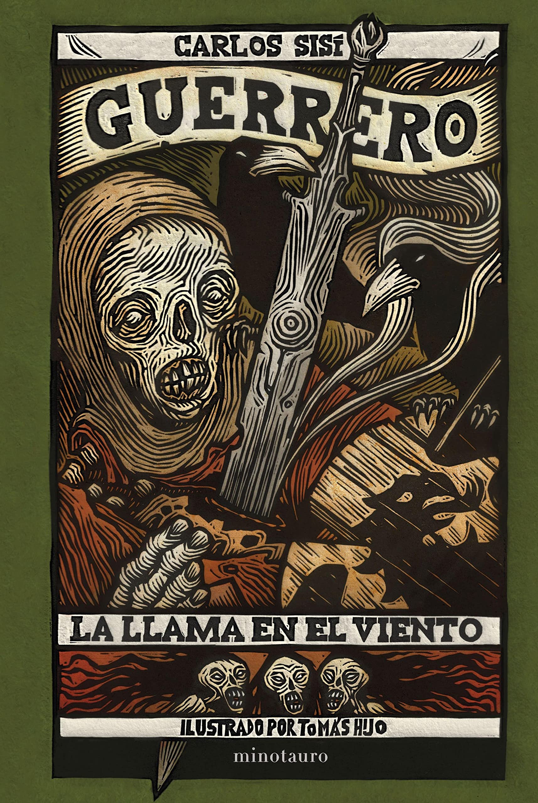 Guerrero Nigromante livre en espagnol roman de fantasy captivant