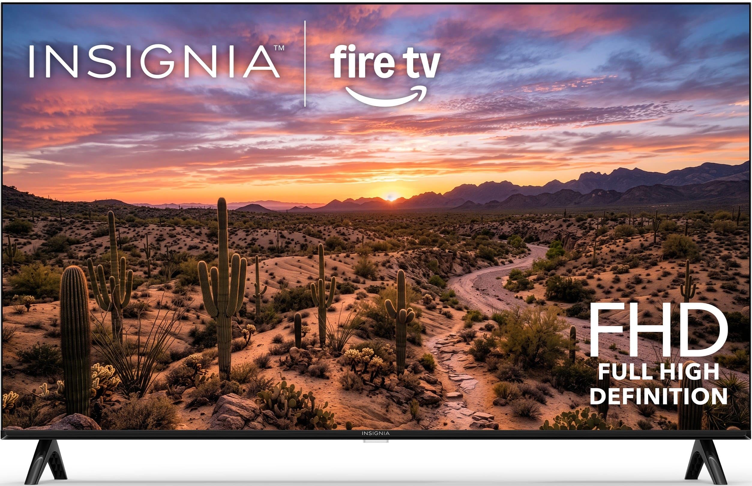 INSIGNIA 40" Class F40 Series 1080P Full HD Direct LED Smart Fire TV, Voice Remote with Alexa, Free & Live TV