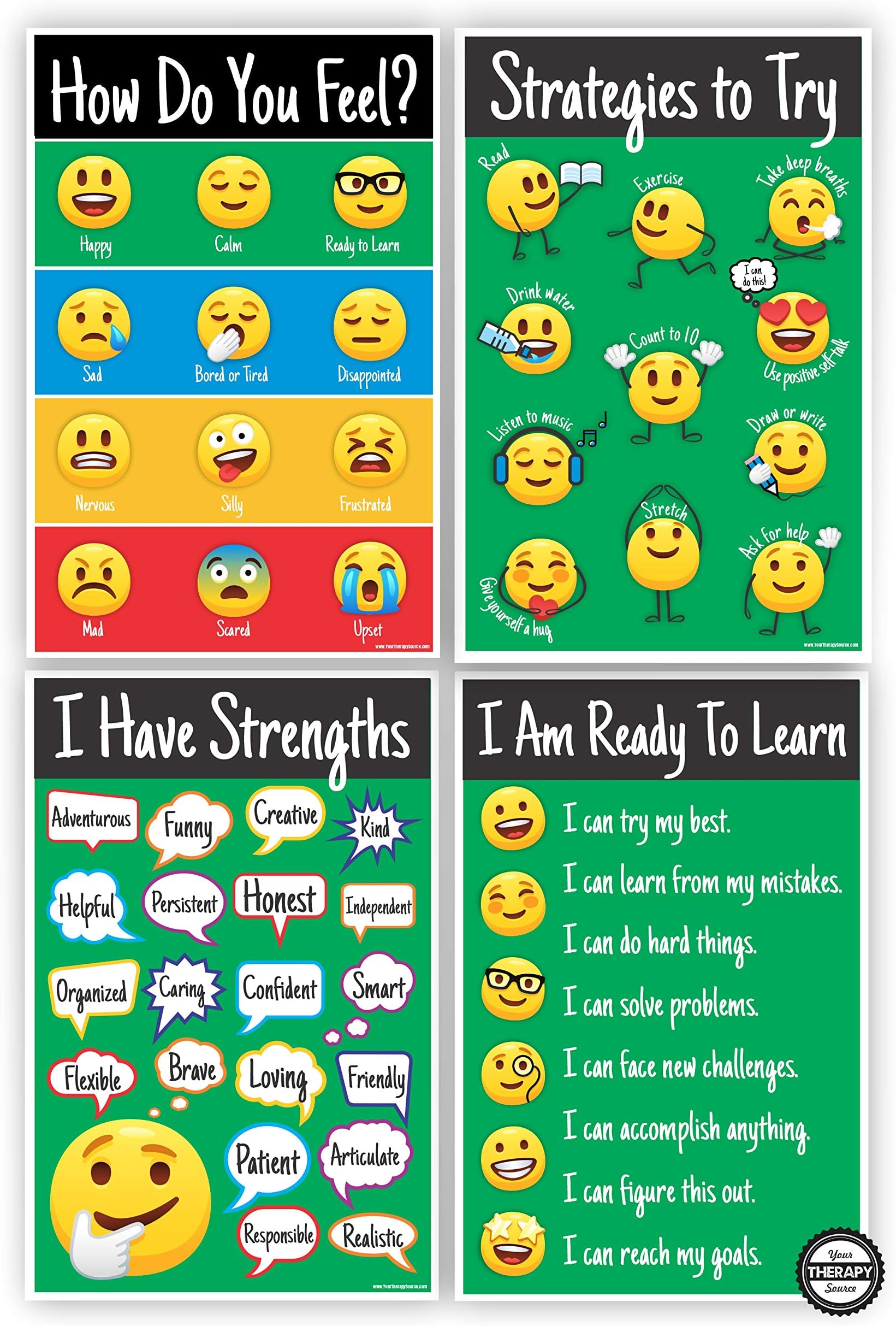 Emotional Regulation Posters
