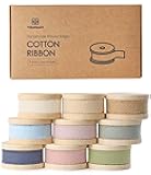 Vitalizart Cotton Ribbon Handmade Fringe 5/8