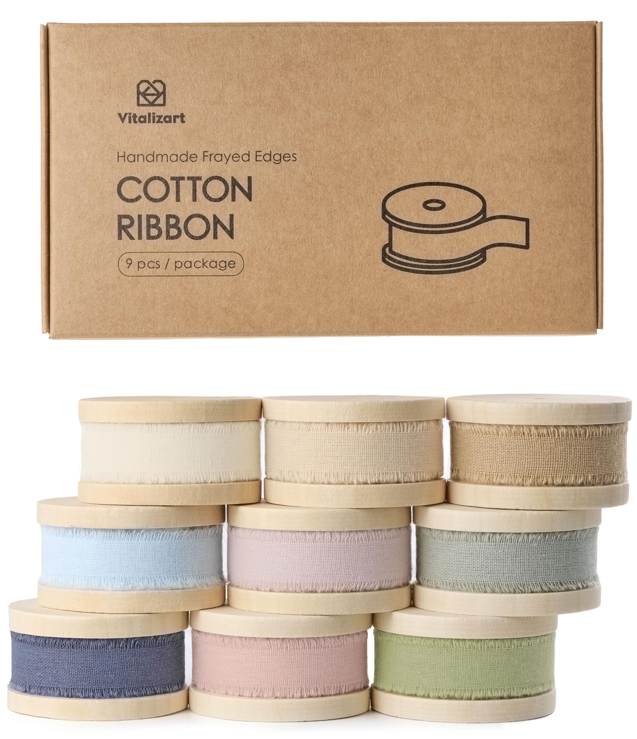 Vitalizart Cotton Ribbon Pack
