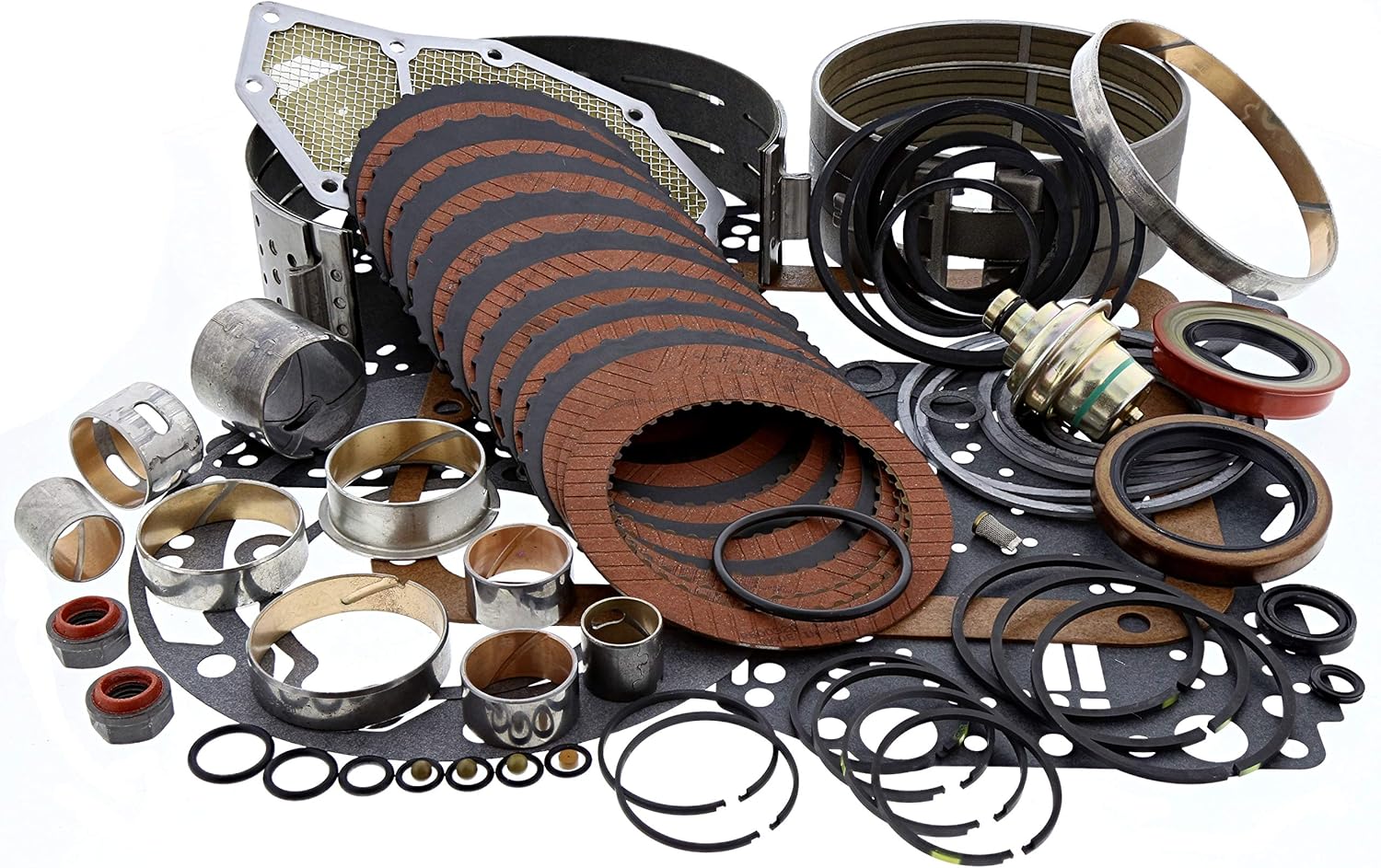 Compatible With: Ford C4 Raybestos Red Stage 1 Performance Deluxe Transmission Rebuild 1970-72