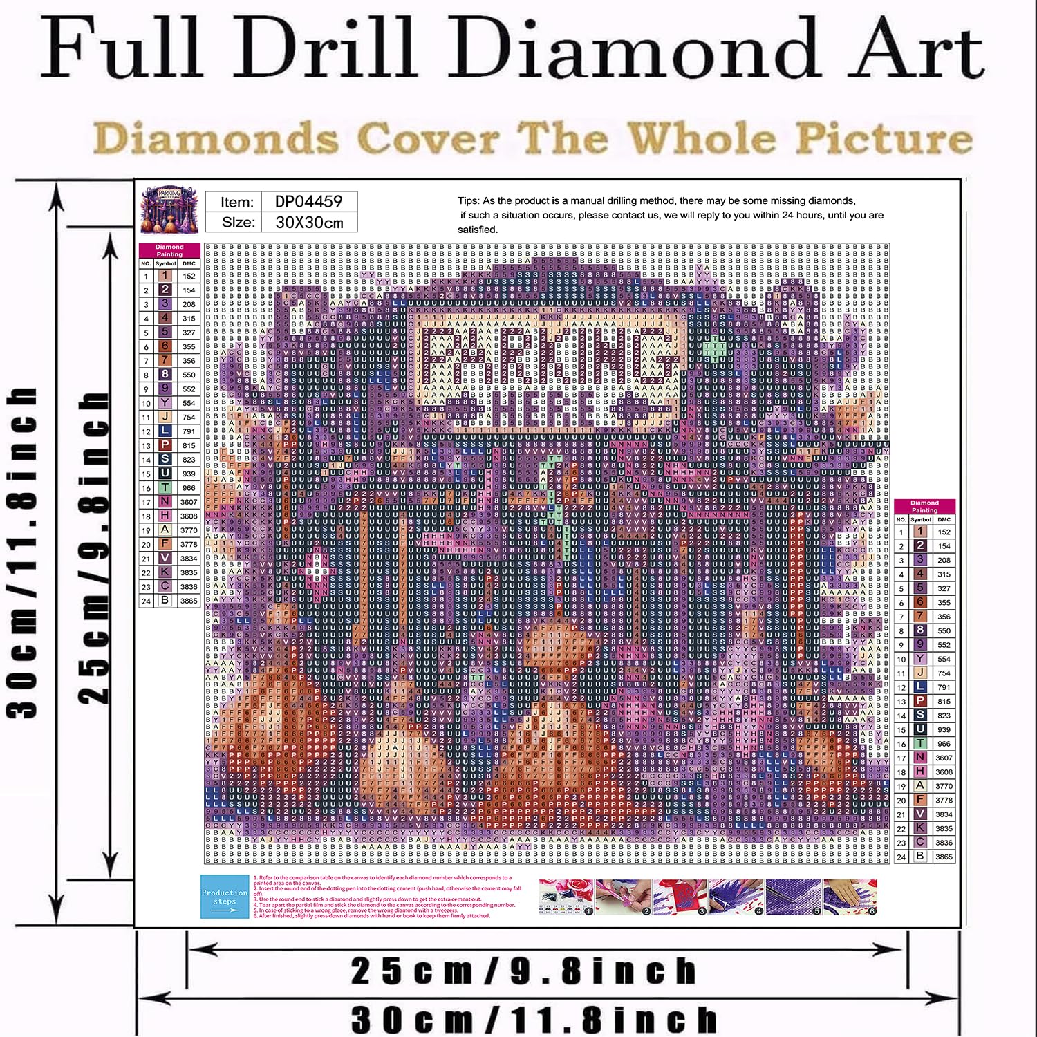 Diamond Art Kits - Witch Broom Parking -5