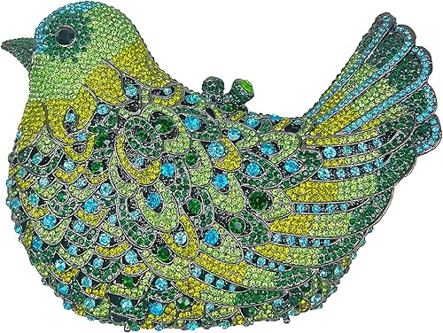 Elegante bolso de mano con diamantes de imitación para bodas, fiestas y ocasiones especiales