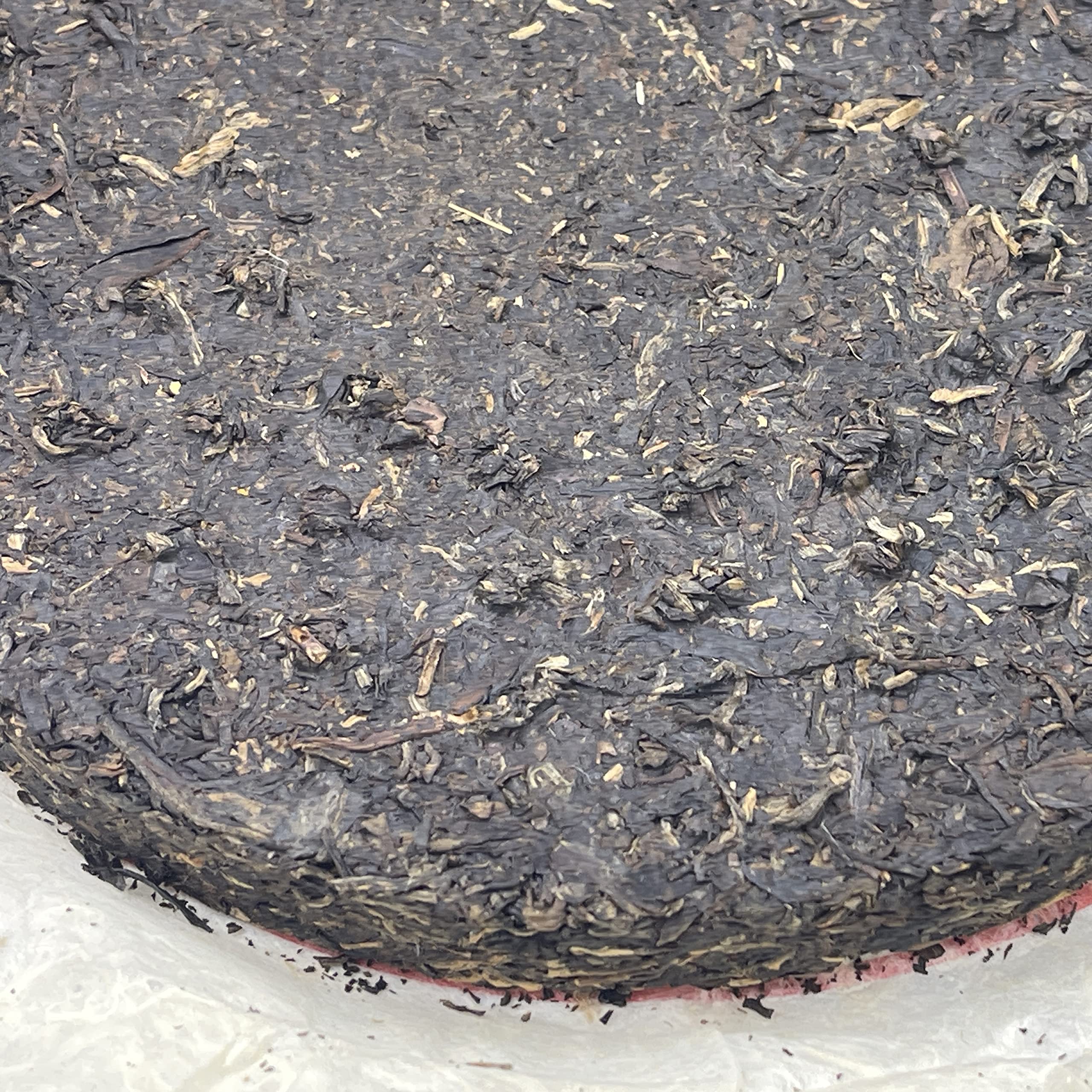 China Tea 2010 Tè Pu-Erh Crudo (Sheng) Montagna Bulang Torta 357g