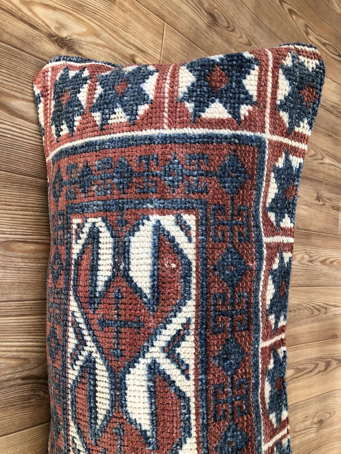 Turkish Rug Pillow Cover/Turkish Lumbar Pillow Covers | Turkish Rug Pillow Cover 15 x 31 inches Turkish Lumbar Pillows