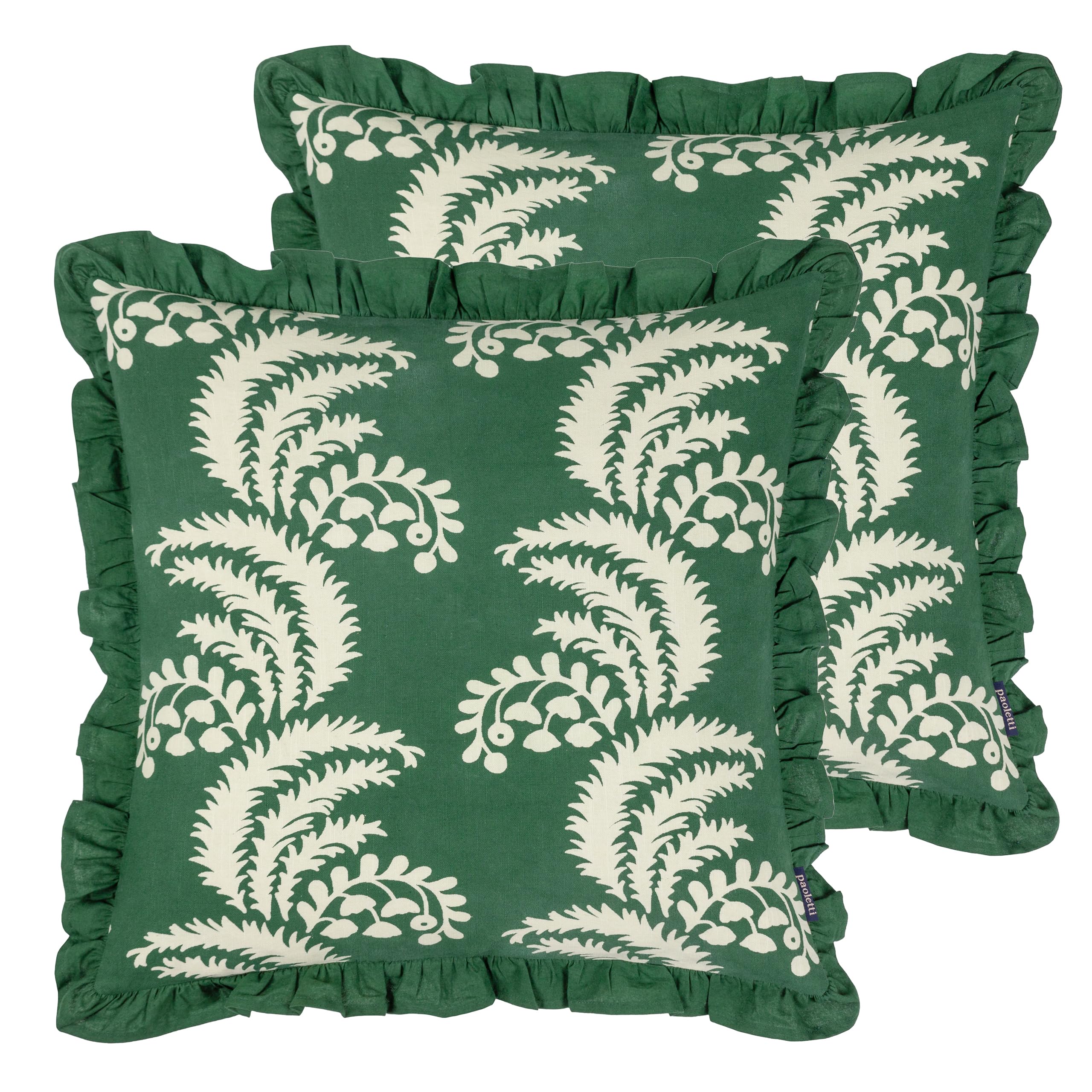 Paoletti Montrose Polyester Filled Cushions Twin Pack