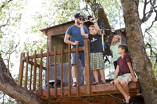 Miniatura 8 de Kit de tirolesa de 400 pies (un juego de equipo de conducción)