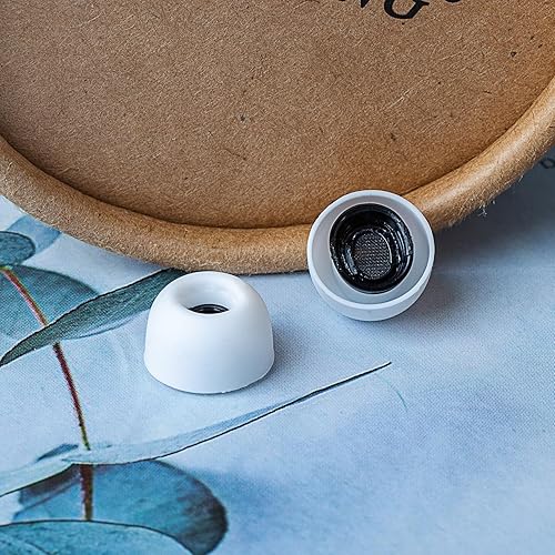 Miniatura 9 de 3 pares-L TRI almohadillas de repuesto para AirPods Pro y AirPods Pro de 2 generación compatible con el modo ANCTransparencia, puntas de silicona de