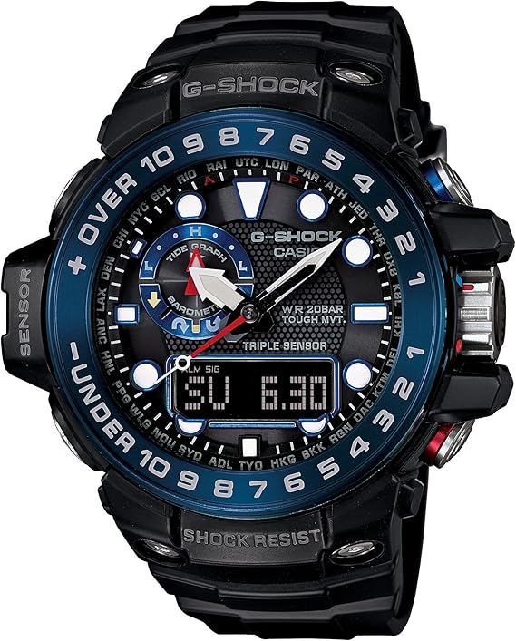 Amazon.com: Casio G-Shock GWN1000B Master of G Series Reloj de calidad,  color negro y talla única : Ropa, Zapatos y Joyería