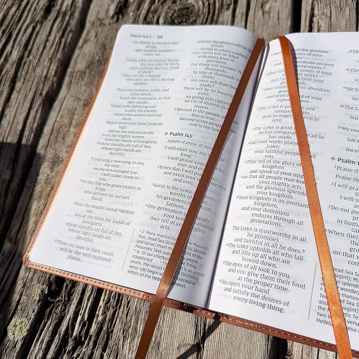 Personalized NIV Personal Bible with Flowers and Verse | Large Print (Brown Peony Proverbs)