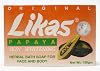 Likas PAPAYA SKIN WHITENING HERBAL SOAP 135g リカス パパイヤ スキンホワイトニング ハーバル ソープ