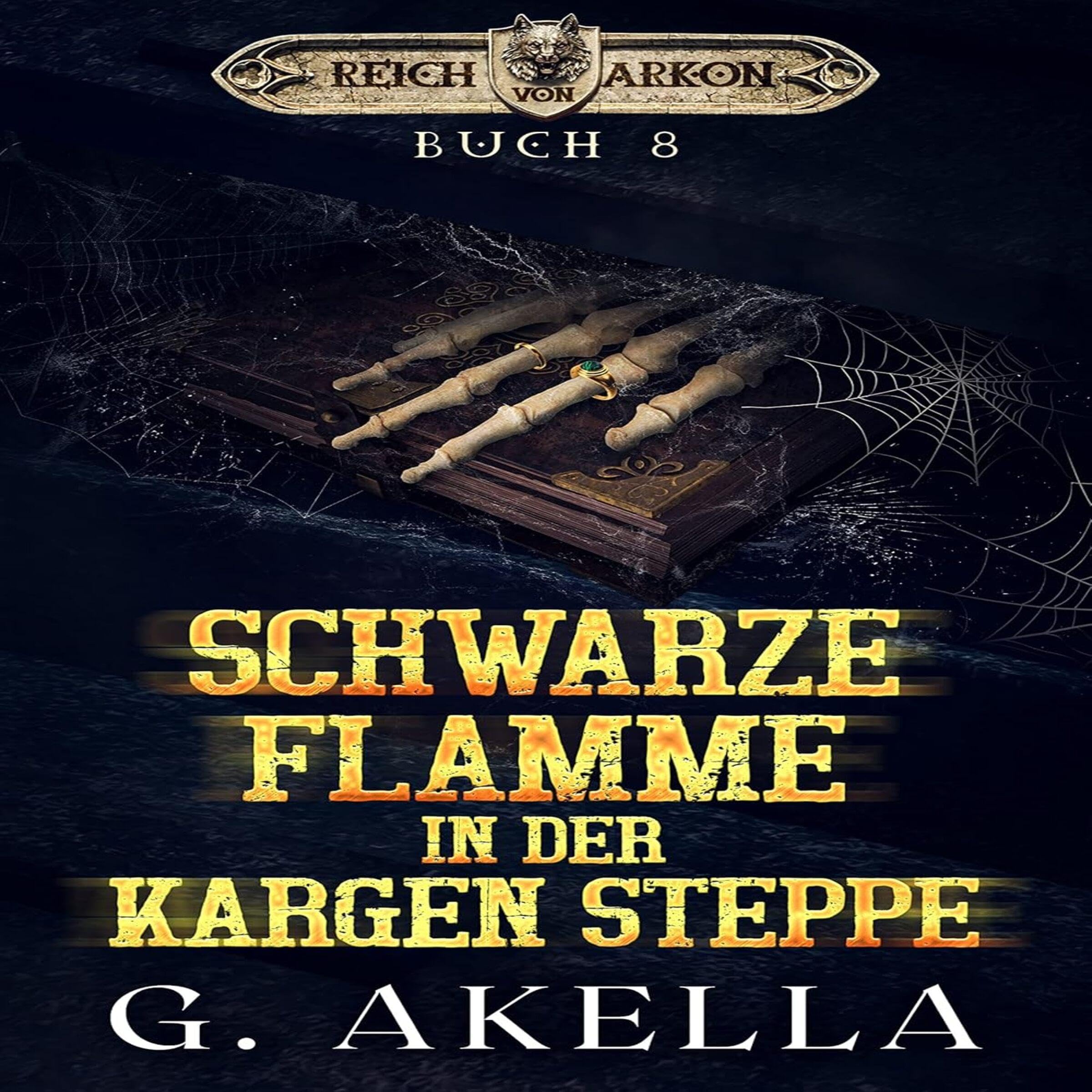 Cover art for Schwarze Flamme in der Kargen Steppe [Black Flame in the Barren Steppe]