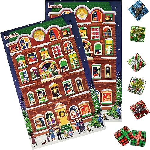Miniatura 3 de Christmas Calendar Advent Chocolate, Christmas By The Creek Countdown Calendar, 24 Pieces