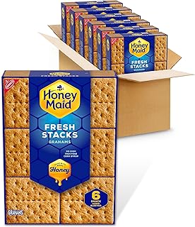 25 Easy Peanut Butter Dessert Recipes for Quick Sweet Fixes 128 Honey Maid Fresh Stacks Graham Crackers, Bulk Travel Snacks, 6 Boxes (36...