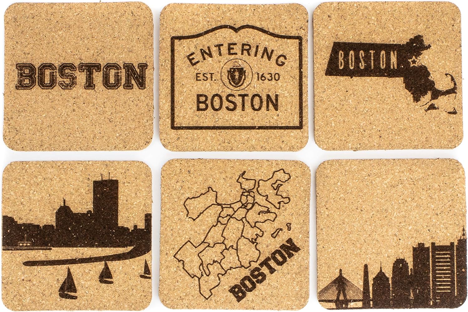 Boston Coaster Set