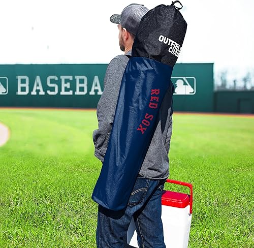 Miniatura 8 de Equip Outfield Sports - Silla plegable para ventilador de Boston Red Sox