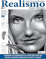 Guia Curso de desenho realismo rosto retratos