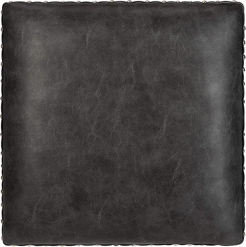 Miniatura 6 de Safavieh Couture Home Collection Preston - Taburete de bar de piel sintética gris y nogal gris de 30 pulgadas (juego de 2) Gris / Gris Nogal -