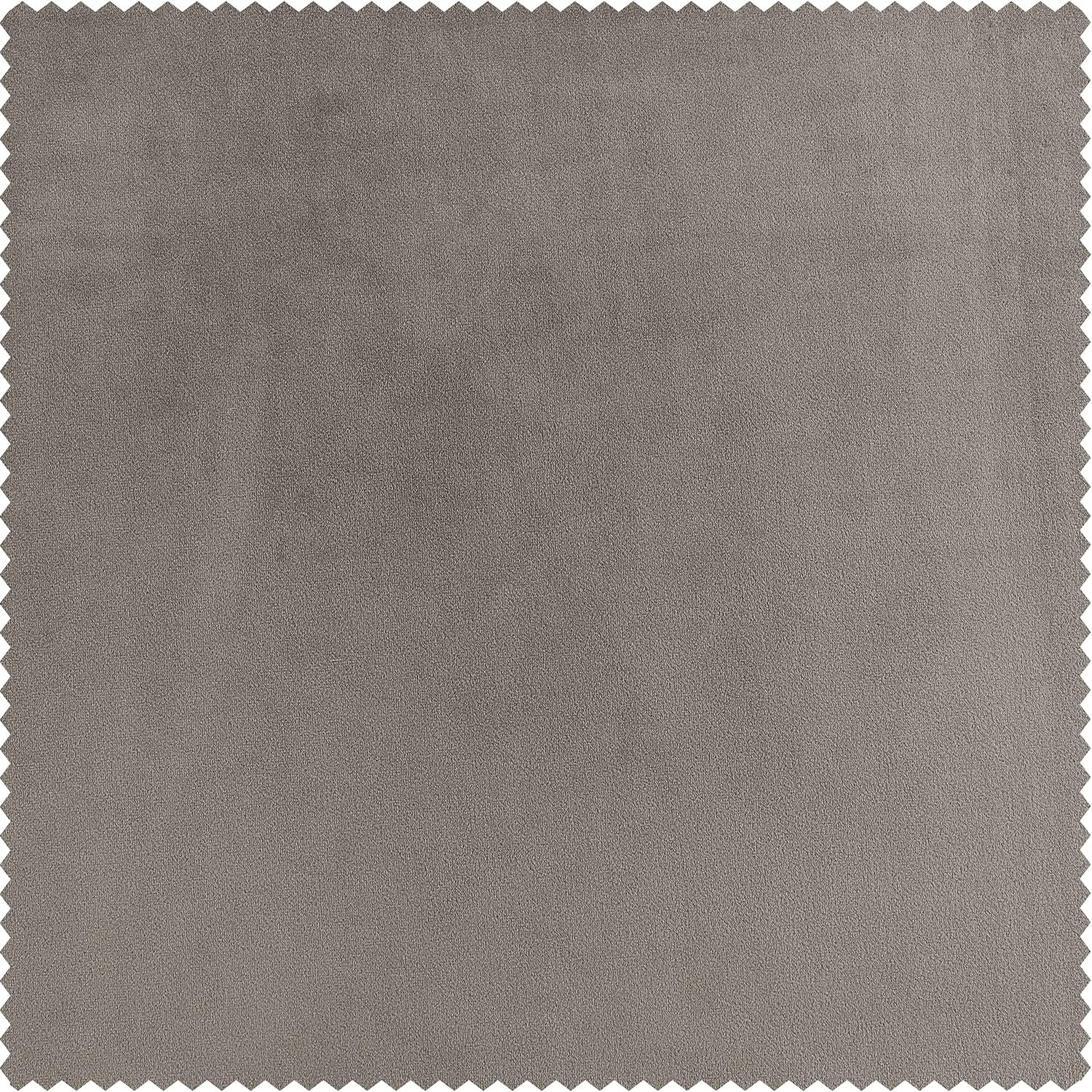 HPD Half Price Drapes VPYC-SBO161209-96-DW Verdunkelungsvorhänge aus Plüsch für Schlafzimmer, 100 x 96, Taupe
