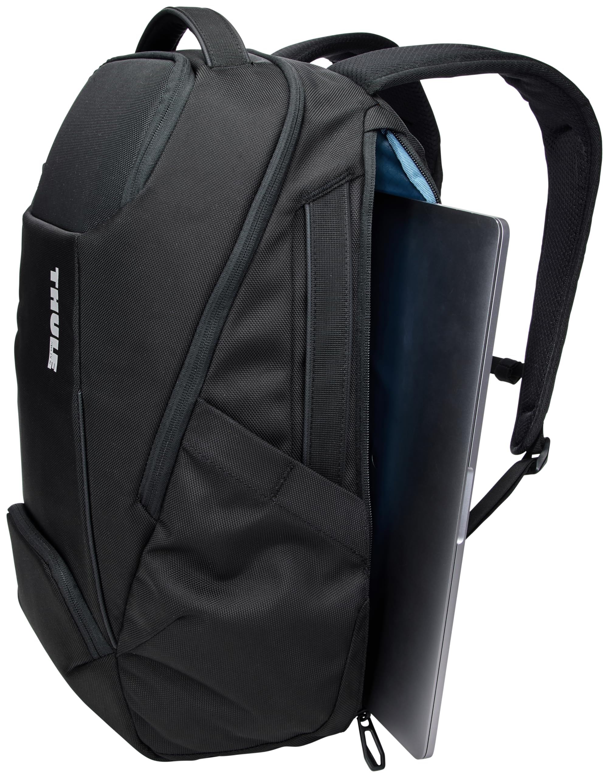 Thule Accent - Zaino per computer portatile, con scomparto rigido, adatto per MacBook, tessuto riciclato, tasche nascoste e laterali