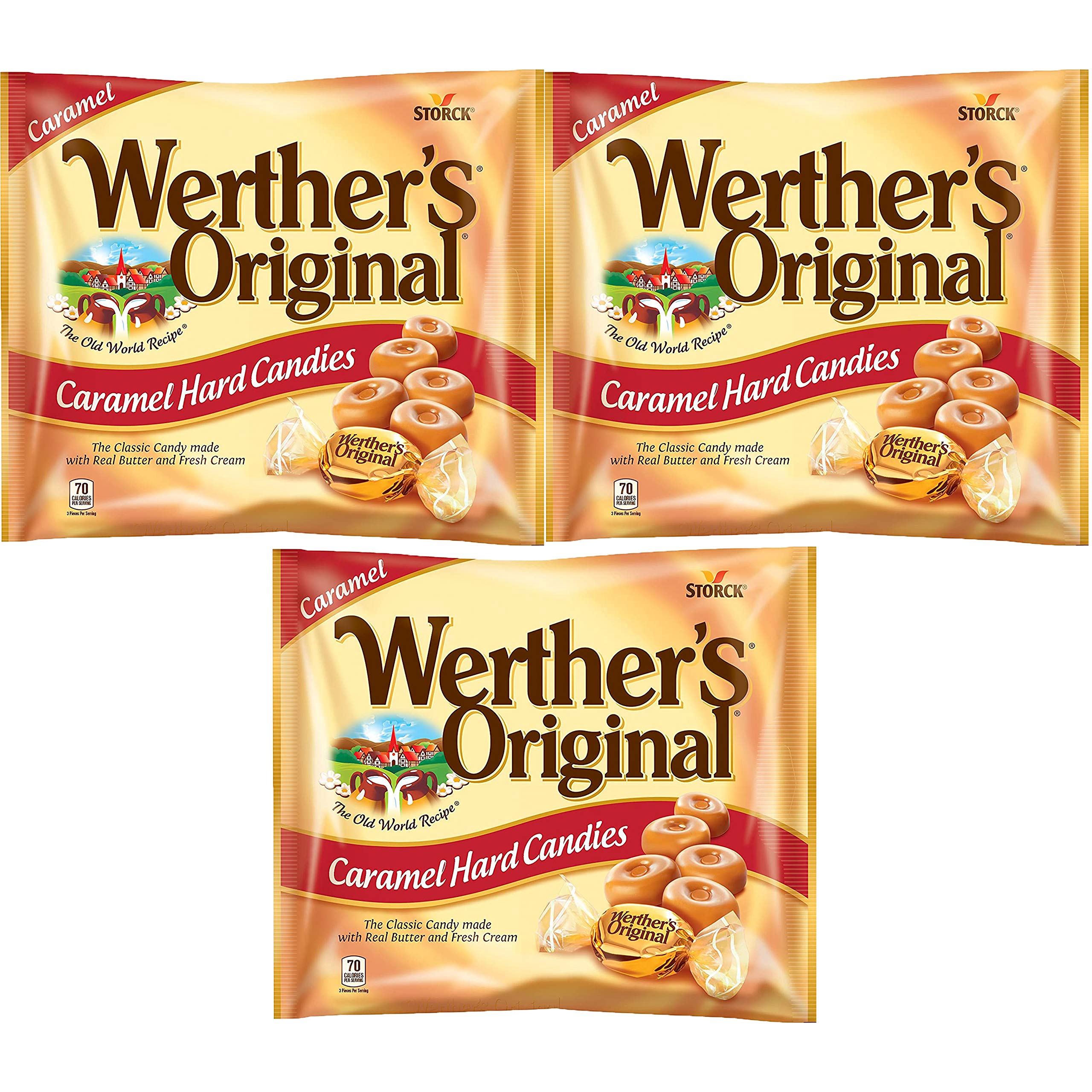 Werther's Original Caramel Hard Candies 39.75oz Bag 2 Pound (Pack of 1) — view 33