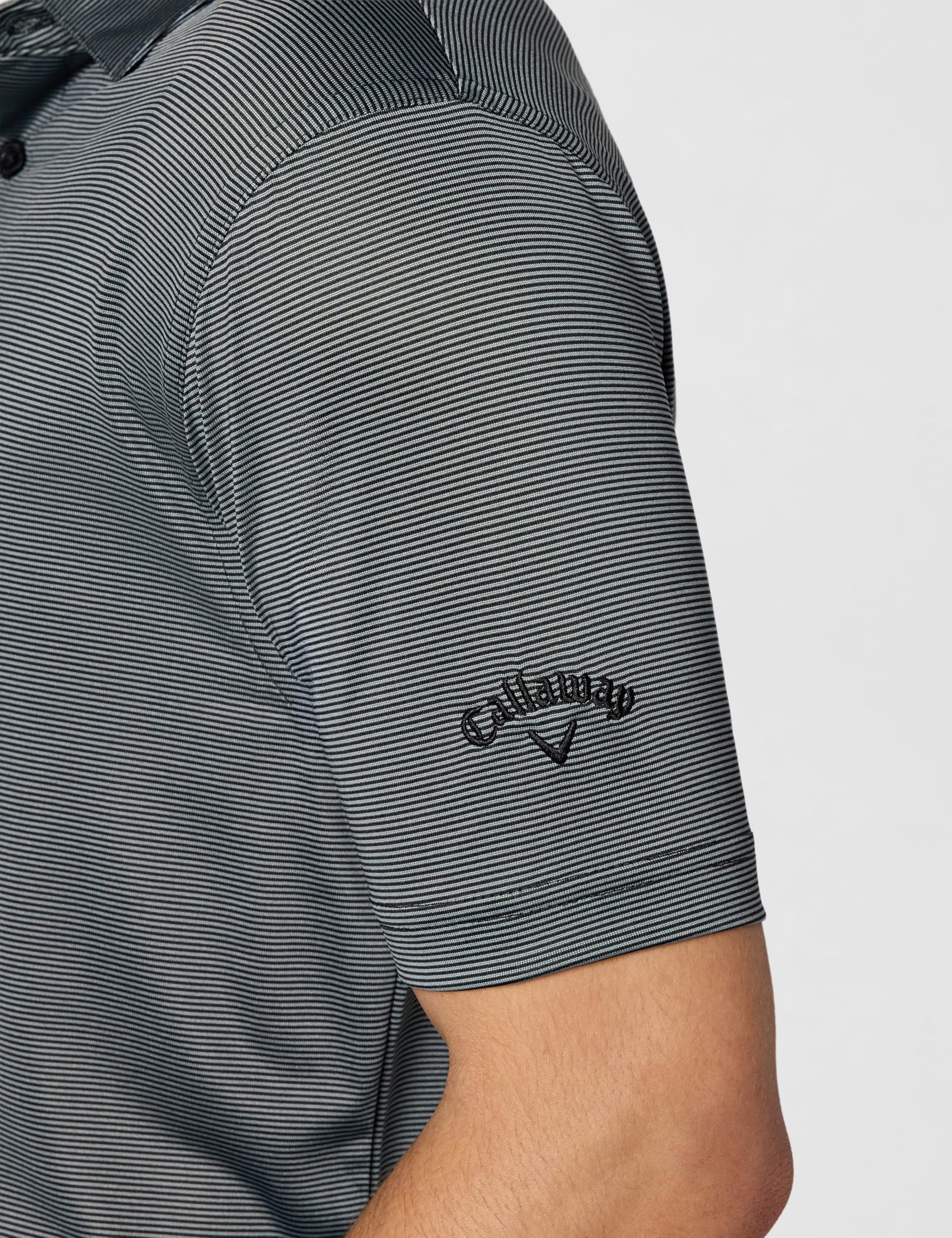 Callaway Pro Spin - Camisa de Golf de Manga Corta de Línea Fina (Grande, Alta Y Regular) Polo Hombre (Pack de 1)