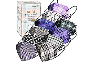 KN95 Face Masks with Colorful Designs Made for Adults and Children