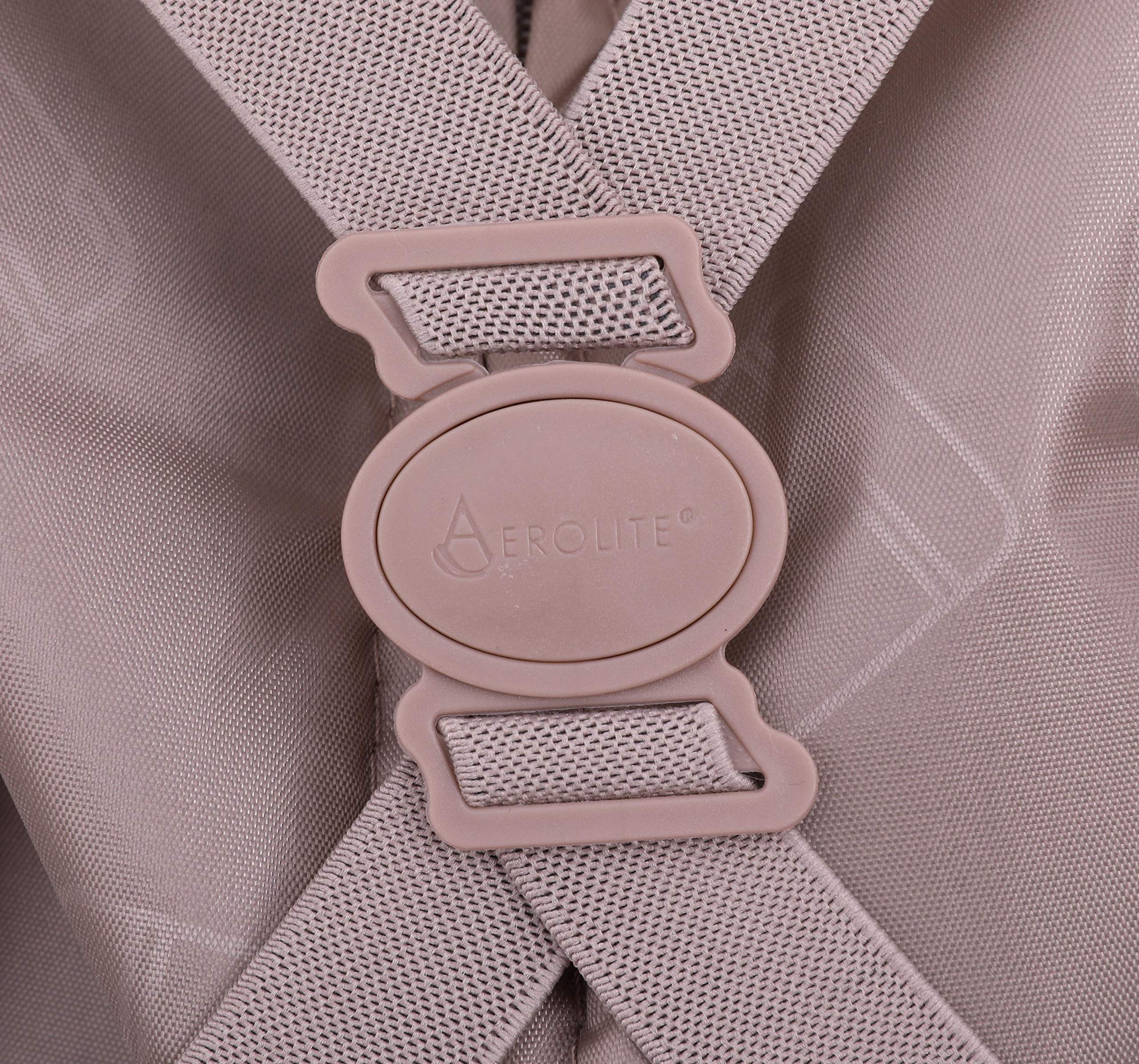 Aerolite Stylish Classic Retro Vintage ABS Hard Shell Carry On Hand