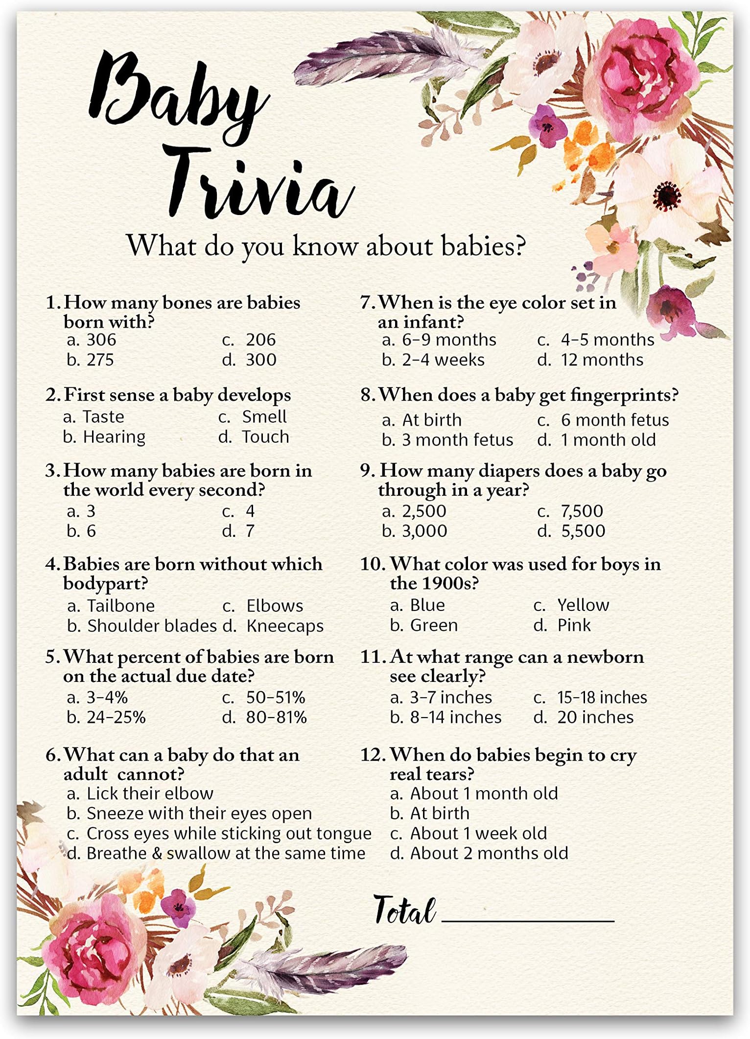 Baby Trivia