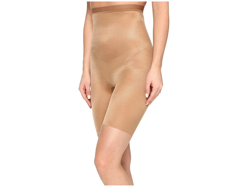 

Spanx Skinny Britches(r) High-Waisted Mid-Thigh Short (Naked 3.0) Women's Underwear
