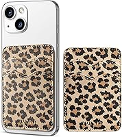 Vista 27 de VULKIT Soporte adhesivo para tarjetas Compatible con iPhone, cartera de cuero para teléfono celular, estuche para tarjetas de crédito, adhesivo