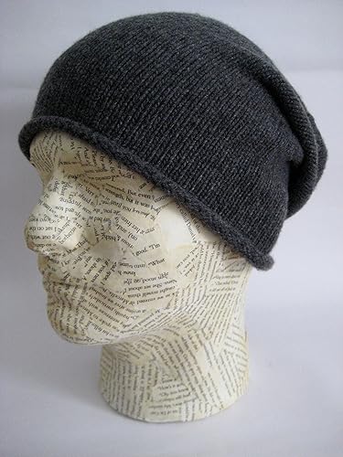 Miniatura 3 de Frost Hats Gorro de invierno holgado de cachemira, gorro de punto de lana cálida para mujeres y hombres, gorra de esquí suave de gran tamaño