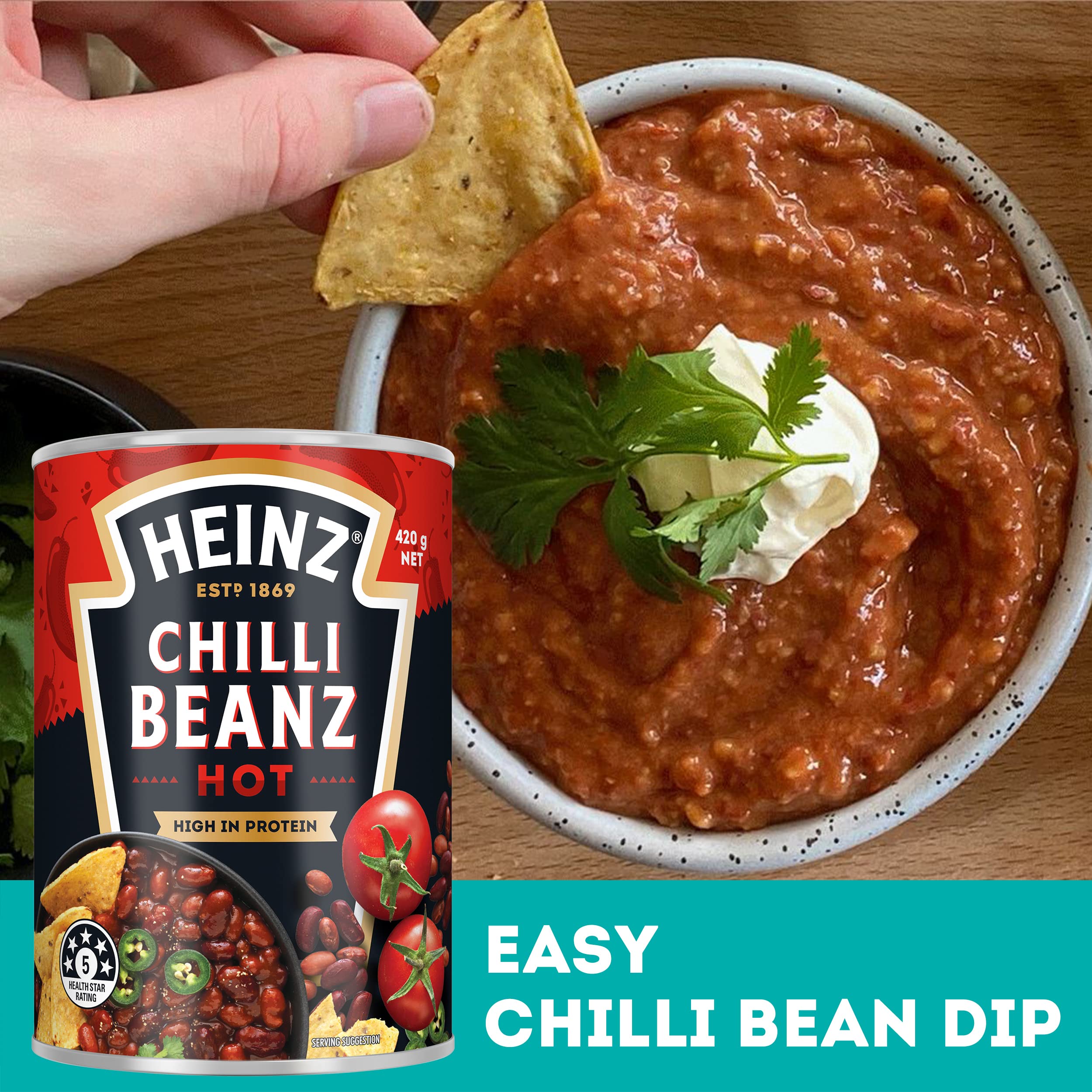 Amazon | ハインツ(HEINZ) チリビーンズ ホット 420g | HEINZ | 豆の