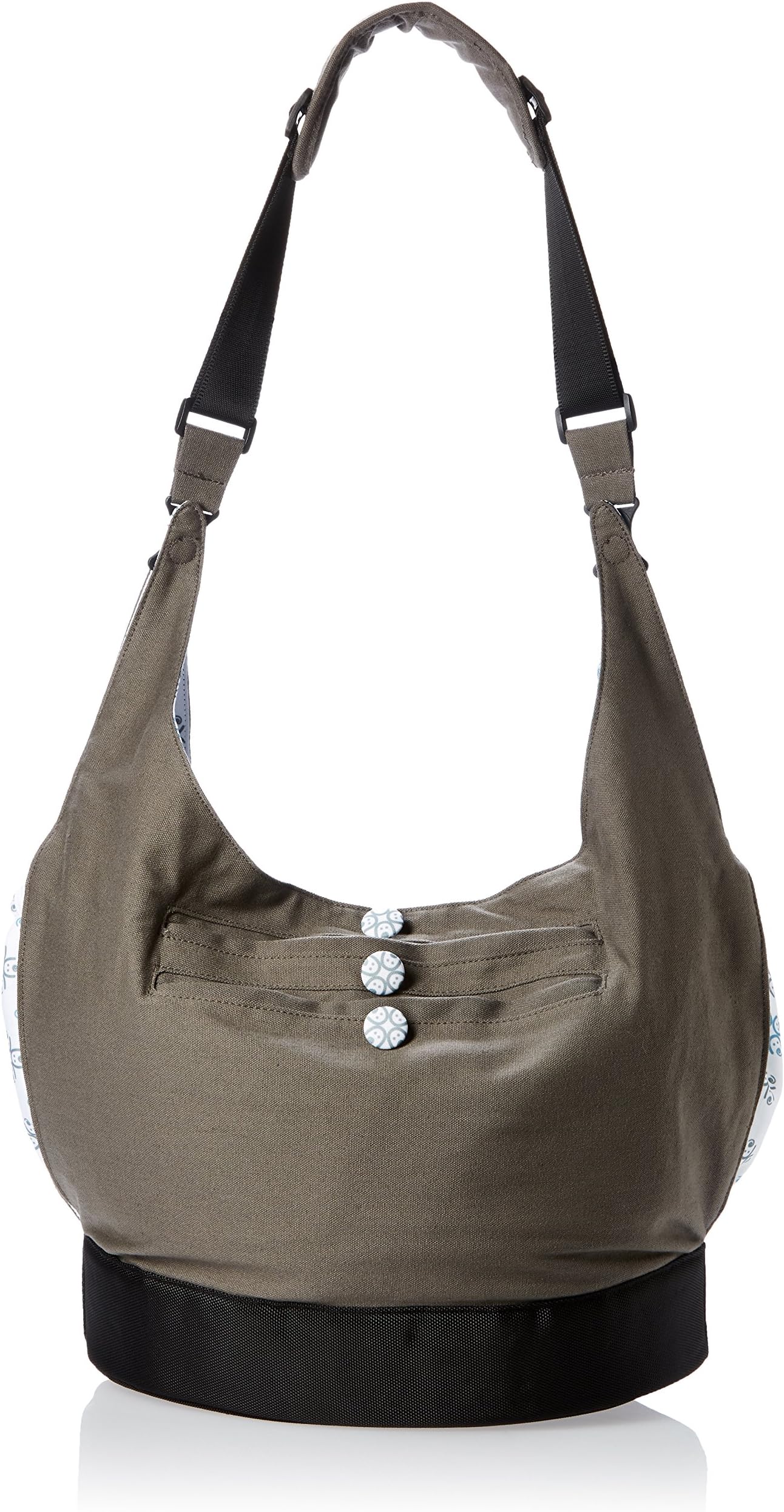 EquiptBaby Soft Base Diaper Bag & Changing Pad, Grey
