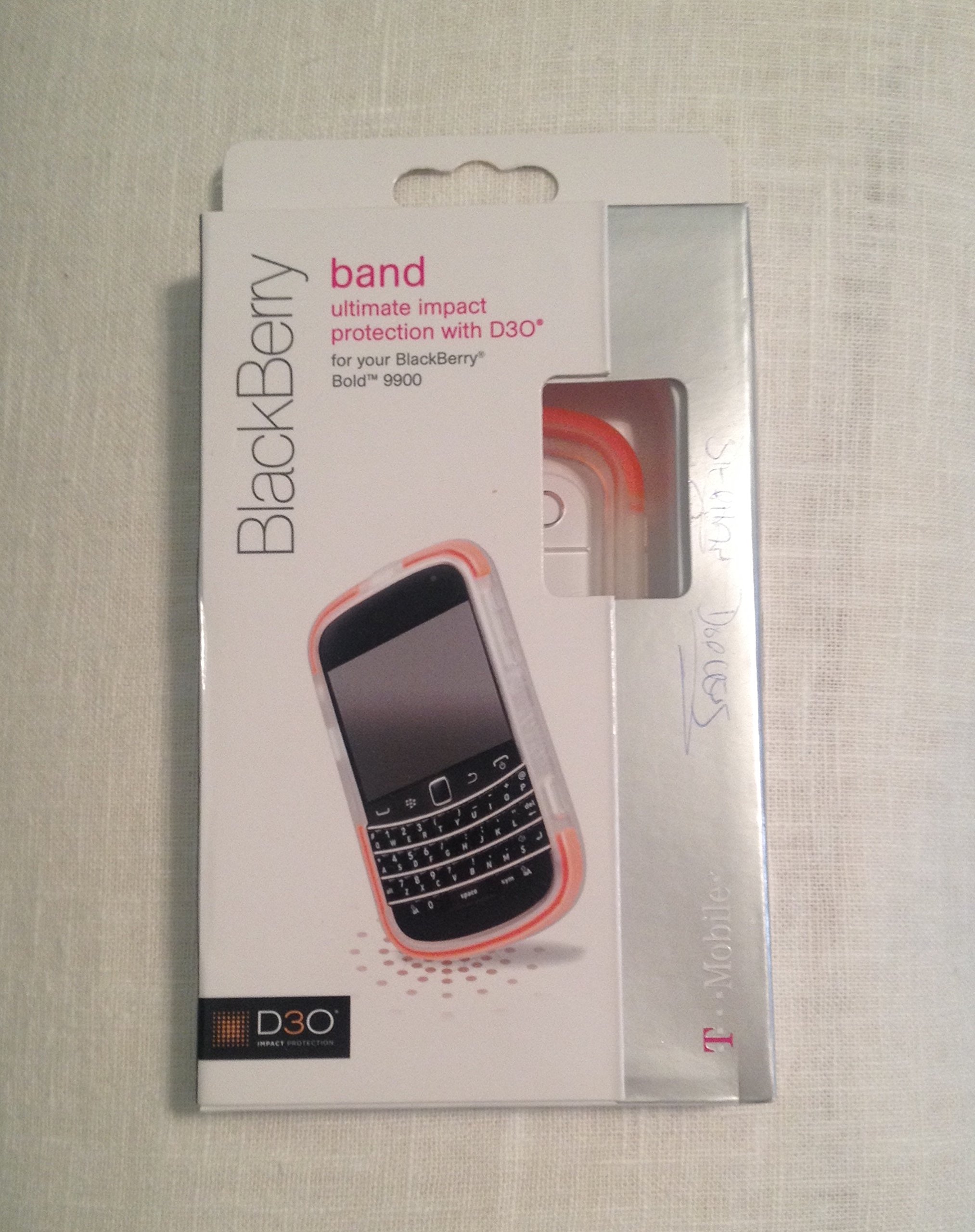 D3O Ultimate Impact Protection Band for Blackberry Bold 9900 - Clear