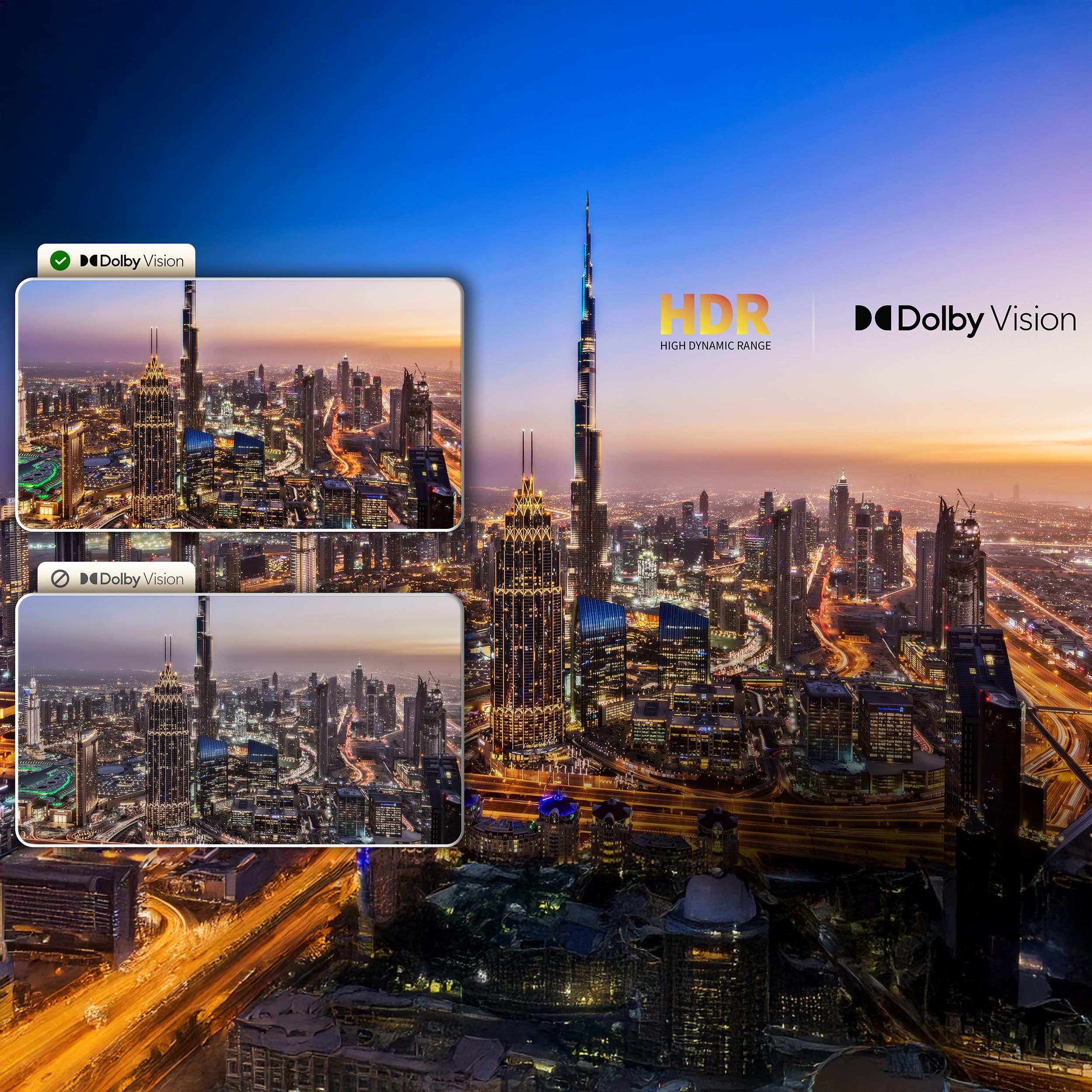 Sharp 70HP5765E QLED Fernseher 70 Zoll Google TV - 4K UHD Smart TV mit Dolby Vision HDR, Dolby Atmos, Sound by Harman Kardon, Google Assistant und Triple-Tuner, QLED TV (2026)