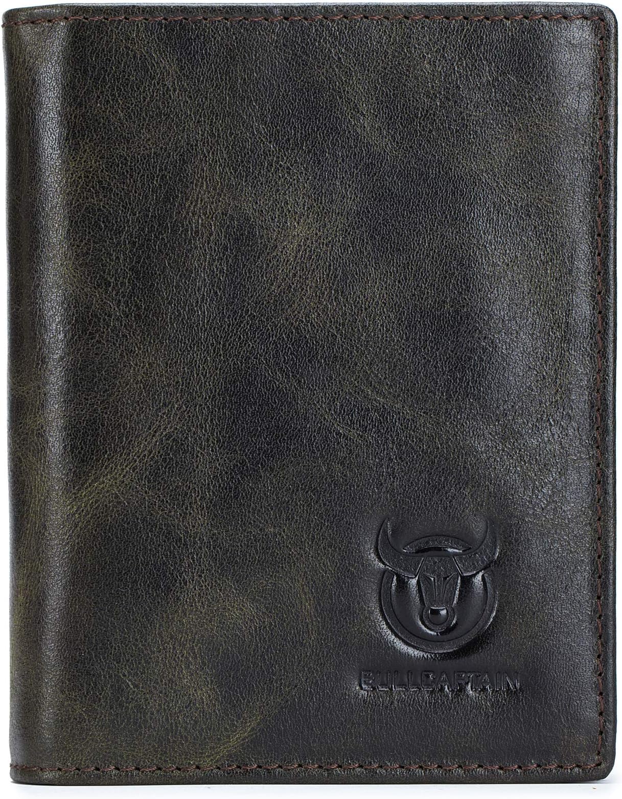 Large Capacity Genuine Leather Bifold Wallet/Credit Card Holder for Men with 15 Card Slots QB-027
