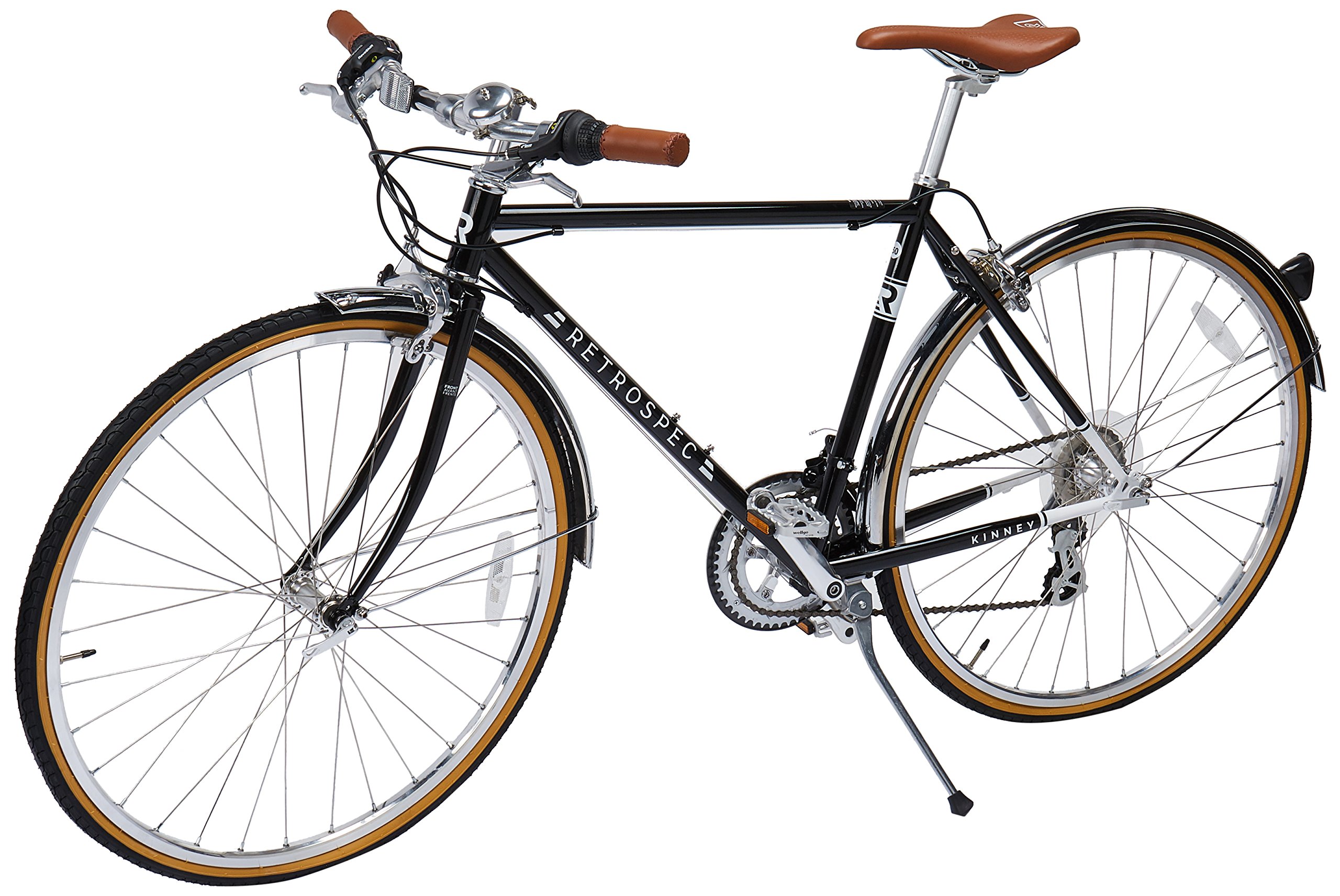 Retrospec Bicycles Kinney 14-Speed Vintage Hybrid Diamond Flat-Bar