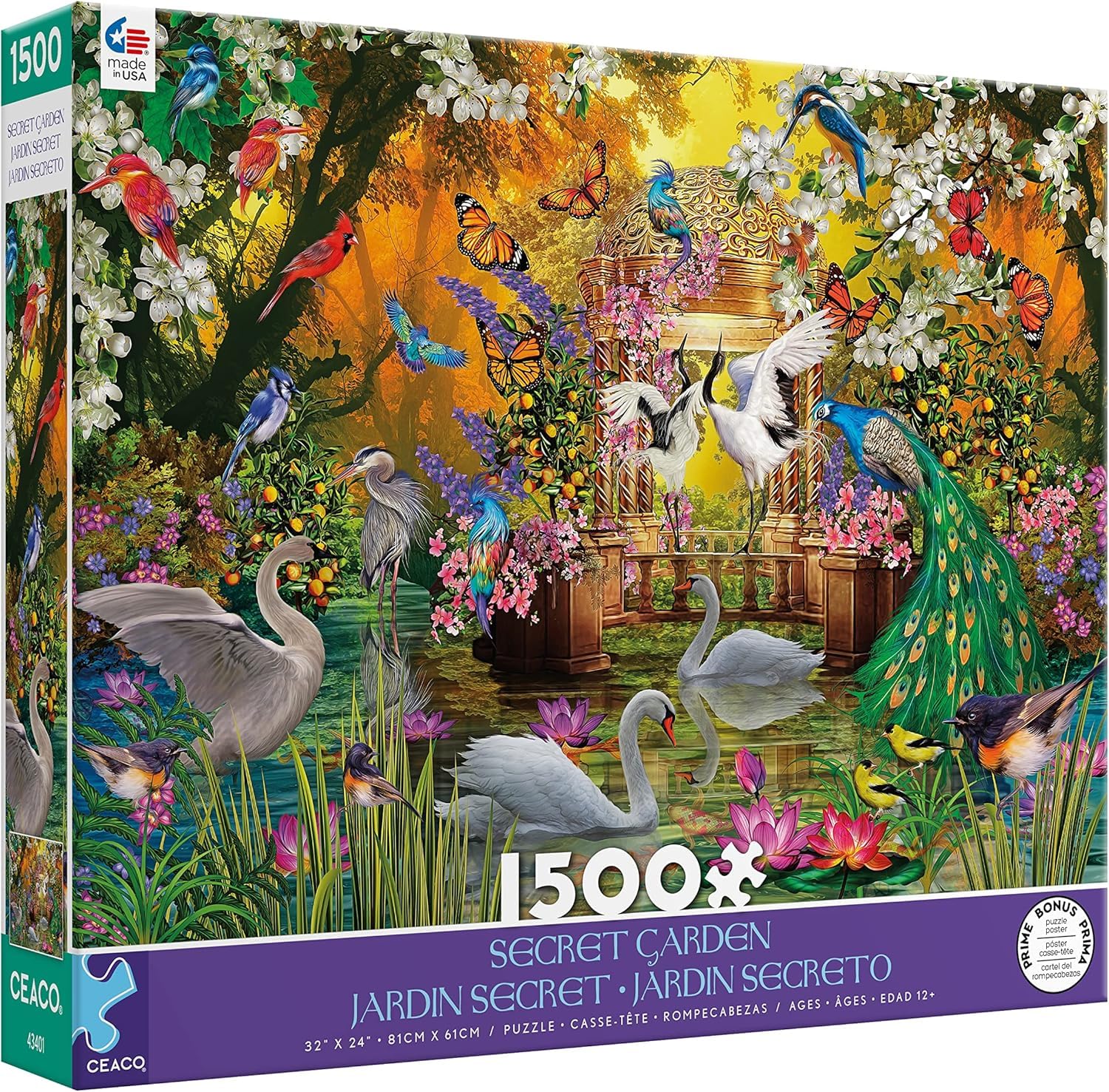 Ceaco - Giardino Segreto - Puzzle da 1500 pezzi
