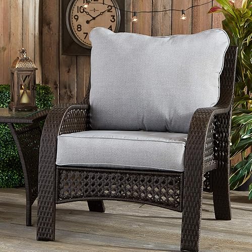 Miniatura 2 de South Pine Porch - Cojín redondo para silla Bistro en exterior