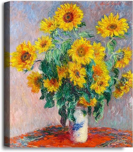 Miniatura 159 de A&T ARTWORK Antibes Seen from The Salis Gardens de Claude Monet Las Obras de Arte Clásico Mundial Reproducciones, Impresiones de Arte en Lienzo