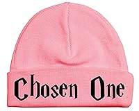 Vista 56 de Sombrero de bebé Wizard - Chosen One (tela negra - diseño dorado)